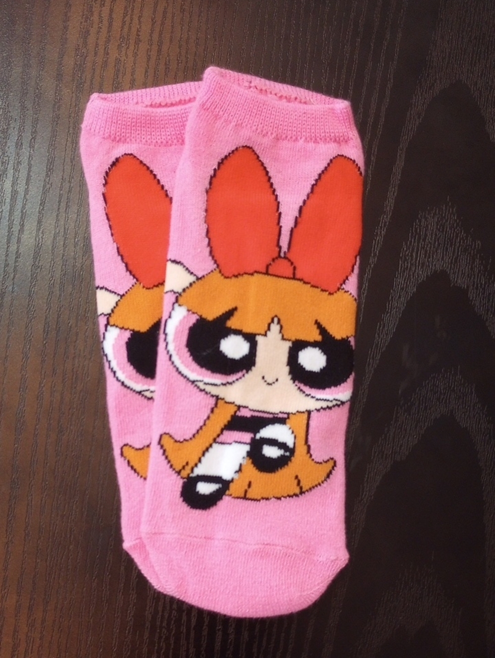 Pink Powerpuff Girls Blossom Ankle Socks Size 4-10